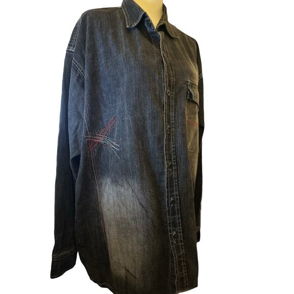 Blue Label Jean Company Denim Jacket, Size 2XL - Picture 3 of 11